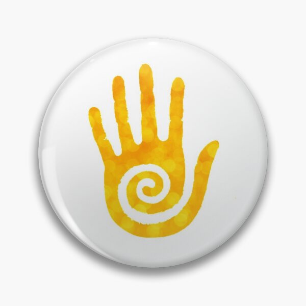 Item preview, Yellow Native American Hopi Hand designed and sold by DoodlesnPoodles.