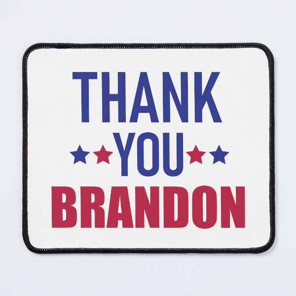 Item preview, thank you brandon, thank you biden designed and sold by happy gift art.