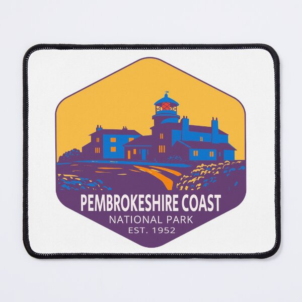 Item preview, Caldey Island in Pembrokeshire Coast (Welsh: Arfordir Penfro) National Park designed and sold by Home-Spirit.