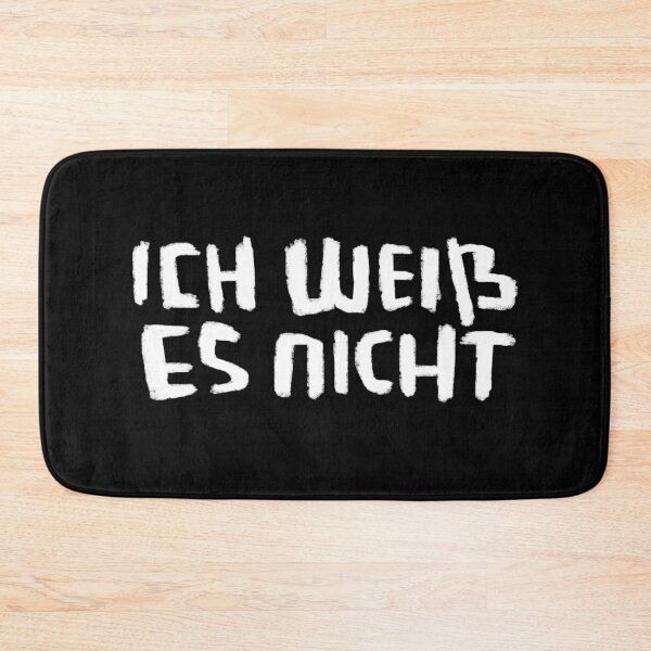 Item preview, idk, Ich weiß es nicht, German Teacher, Learning German, German words designed and sold by badlydrawnbabe.