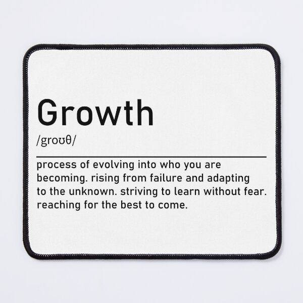 Item preview,  Growth Mindset Definition Quotes Entrepreneur Gifts School for men or women, boys and girls, for teacher  designed and sold by NiceSpot.