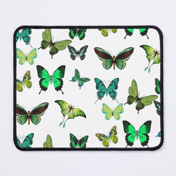 Item preview, Green butterflies designed and sold by Twinmommy Store.