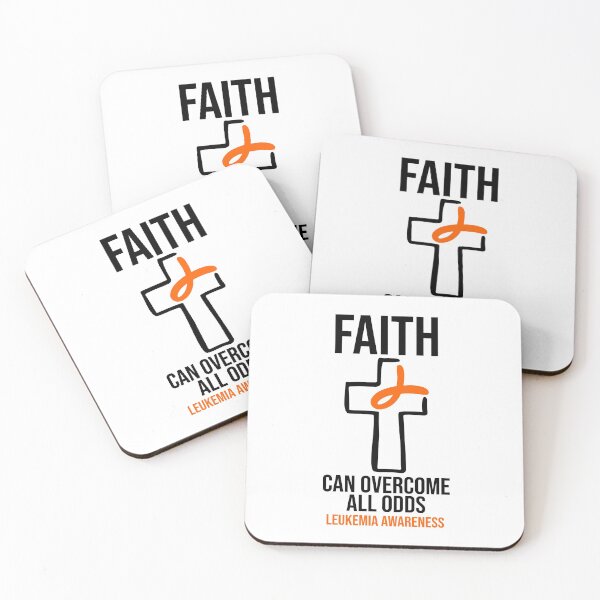 Item preview, Leukemia Awareness - Faith Can Overcome All Odds designed and sold by Meliafroggy.