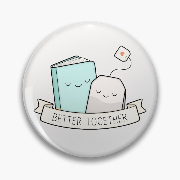 Books And Tea | Better Together Pin