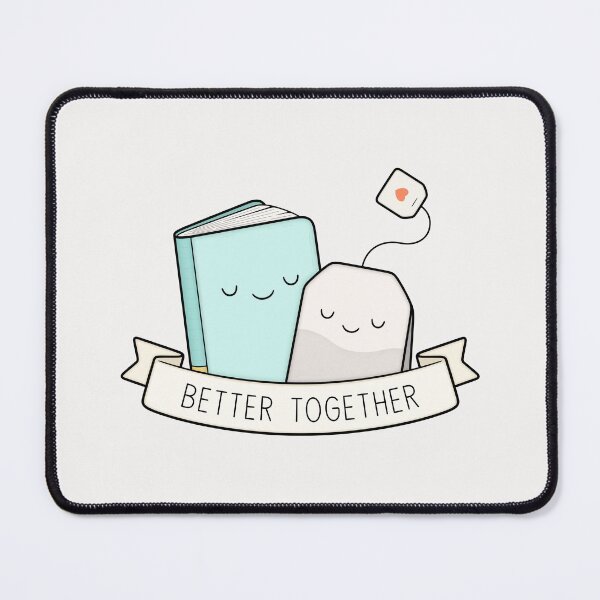Item preview, Books And Tea | Better Together designed and sold by kimvervuurt.