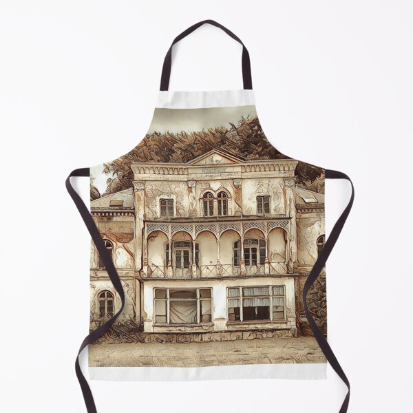Item preview, old house painted vintage countryside mansion designed and sold by crea-homedesign.