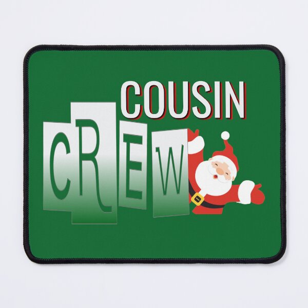 Item preview, Cousin Crew Santa Christmas T-Shirt designed and sold by hanlynstyle.