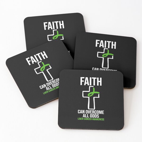 Item preview, Liver Cancer Awareness - Faith Can Overcome All Odds designed and sold by Meliafroggy.