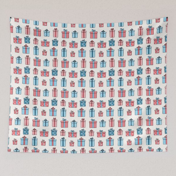 Item preview, Christmas Gift Boxes Red Blue designed and sold by DimensionC169.