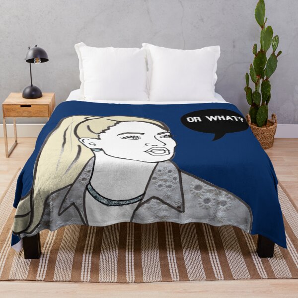 Or What? Throw Blanket