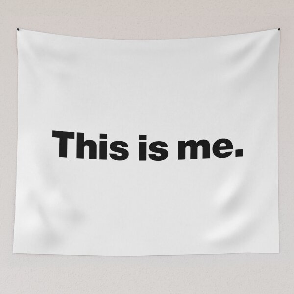Item preview, This is me. (black) designed and sold by dudethecreator.