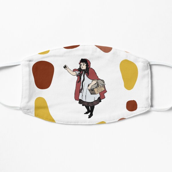 Little red riding hood Flat Mask