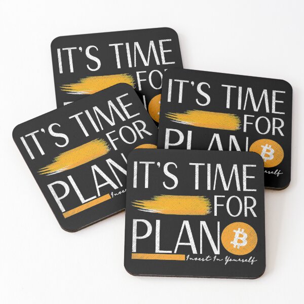 Item preview, BITCOIN  cryptocurrency ITS TIME FOR PLAN B designed and sold by jordyline.
