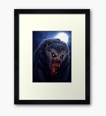 Beware the Moon... Framed Print