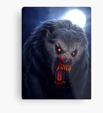 Beware the Moon... Metal Print