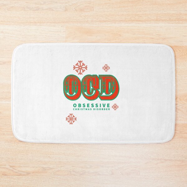 Item preview, OCD - OBSESSIVE CHRISTMAS DISORDER -CHRISTMAS TIME designed and sold by Tropical Blood.