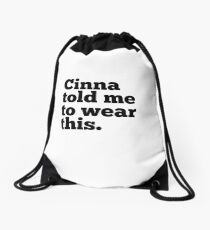 Cinna Drawstring Bag
