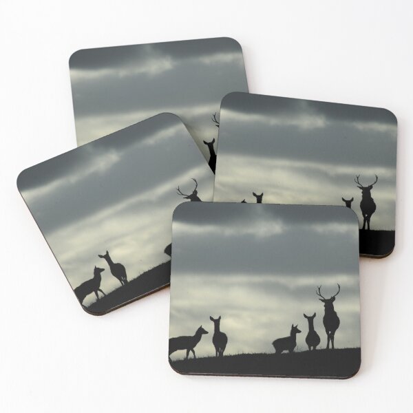 Item preview, Red Deer Silhouettes designed and sold by Macrae images.
