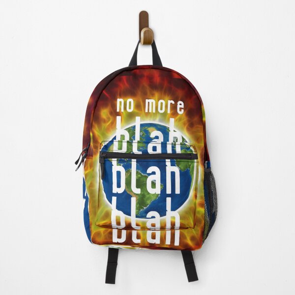 Item preview, No More Blah Blah Blah Climate Change designed and sold by purplevamp.
