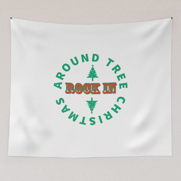 Item preview, ROCK IN - AROUND TREE CHRISTMAS - christmas time, designed and sold by Tropical Blood.