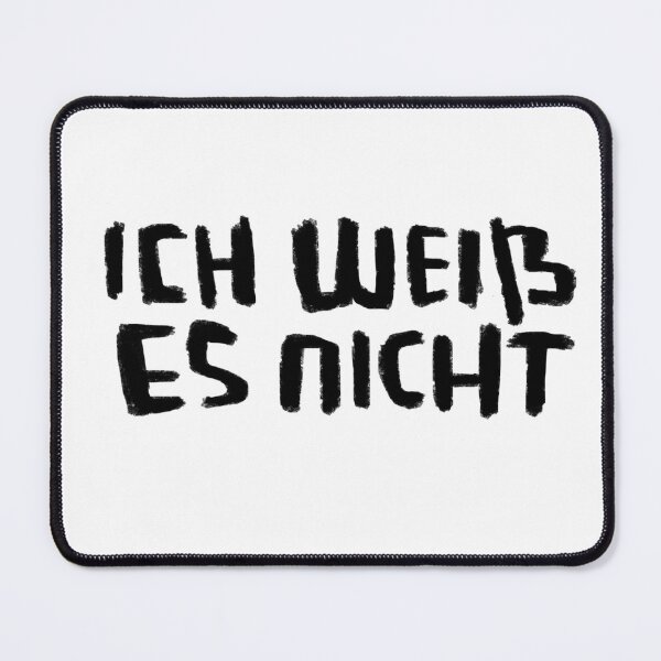 Item preview, dk, Ich weiß es nicht, German Teacher, Learning German, German words, Dont Know designed and sold by badlydrawnbabe.