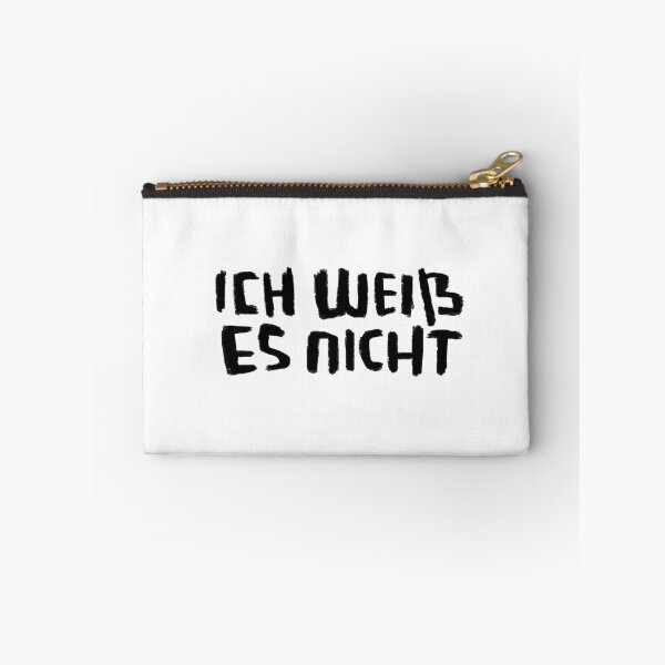 Item preview, dk, Ich weiß es nicht, German Teacher, Learning German, German words, Dont Know designed and sold by badlydrawnbabe.
