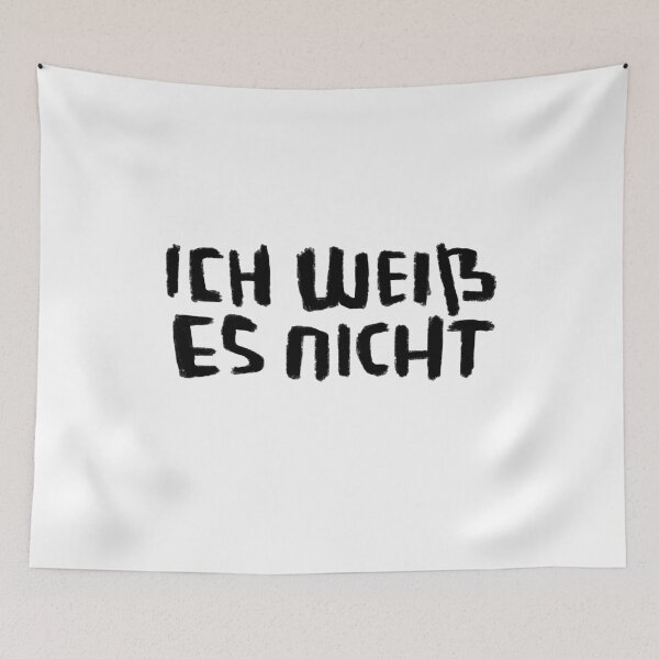 Item preview, dk, Ich weiß es nicht, German Teacher, Learning German, German words, Dont Know designed and sold by badlydrawnbabe.