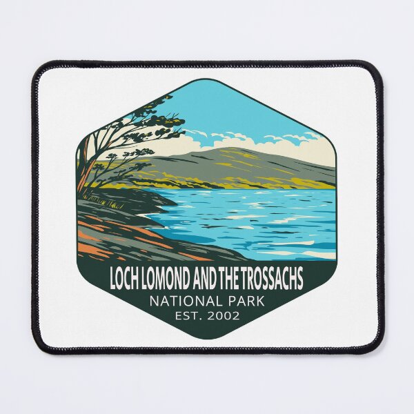 Item preview, Inveruglas Isle in Loch Lomond and the Trossachs National Park designed and sold by Home-Spirit.