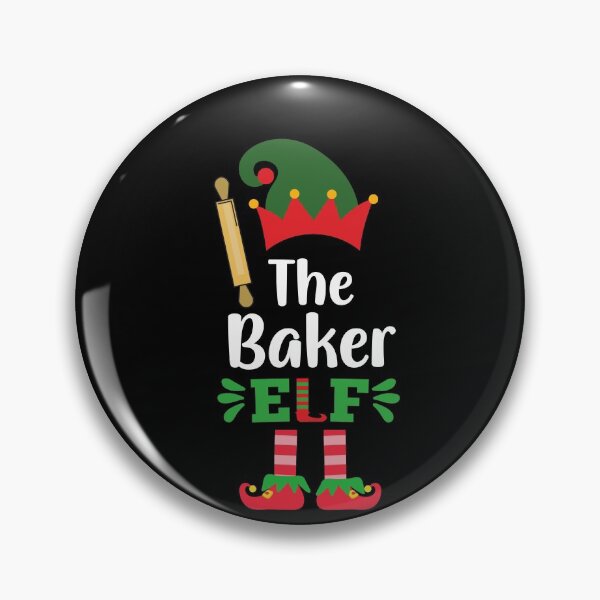 Item preview, The baker Elf Christmas Pajama Gift designed and sold by Ibu83.
