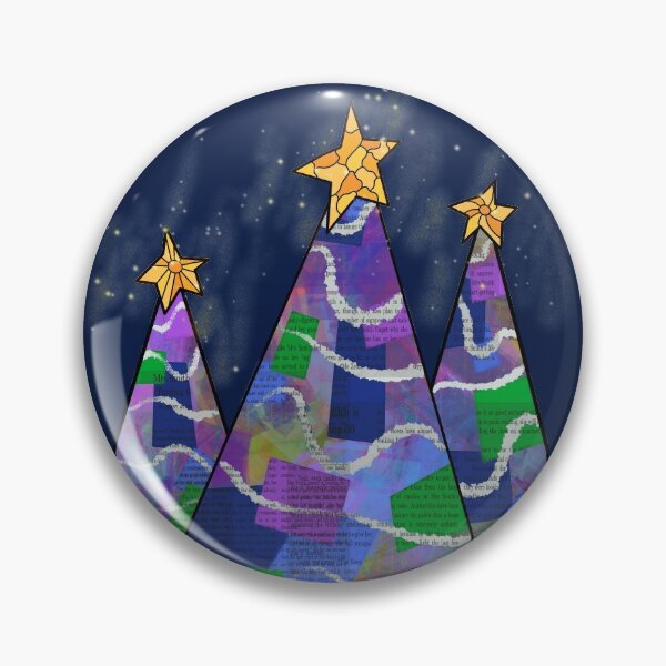 Artikelvorschau, Weihnachtsbäume - Handgemachte Weihnachtskarte entworfen und verkauft von Reelippy.