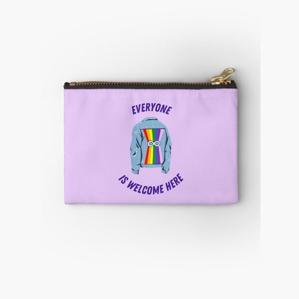 Item preview, Everyone is Welcome Here Inclusion Neurodiversity Human Rights designed and sold by Artventurous.