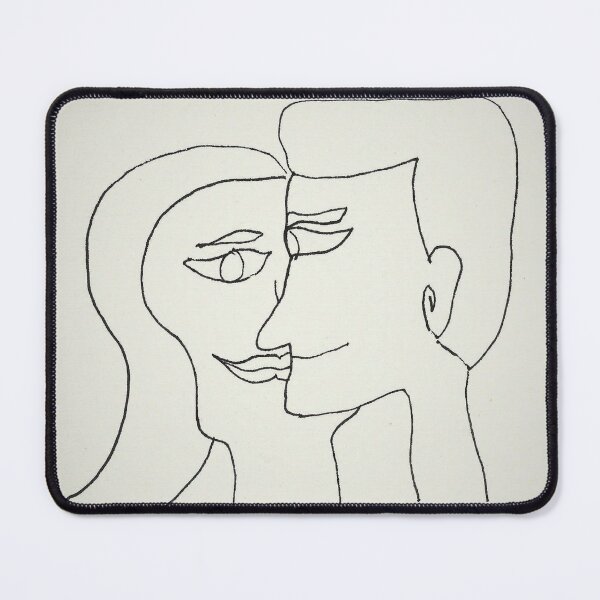 Item preview, FACE TO FACE CUTE INK DRAWING designed and sold by Artter20.