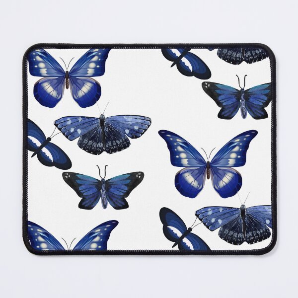 Item preview, Dark blue butterflies designed and sold by Twinmommy Store.