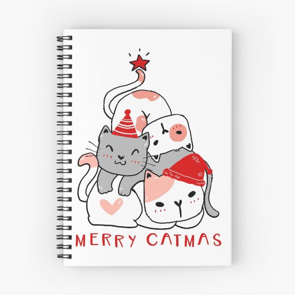 Item preview, catmas tree cute-merry catmas  designed and sold by Hartics.