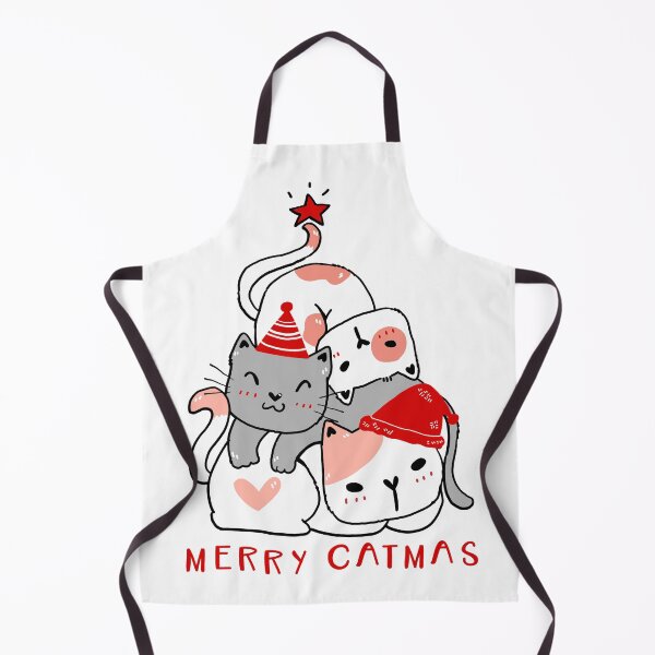 Item preview, catmas tree cute-merry catmas designed and sold by Hartics.