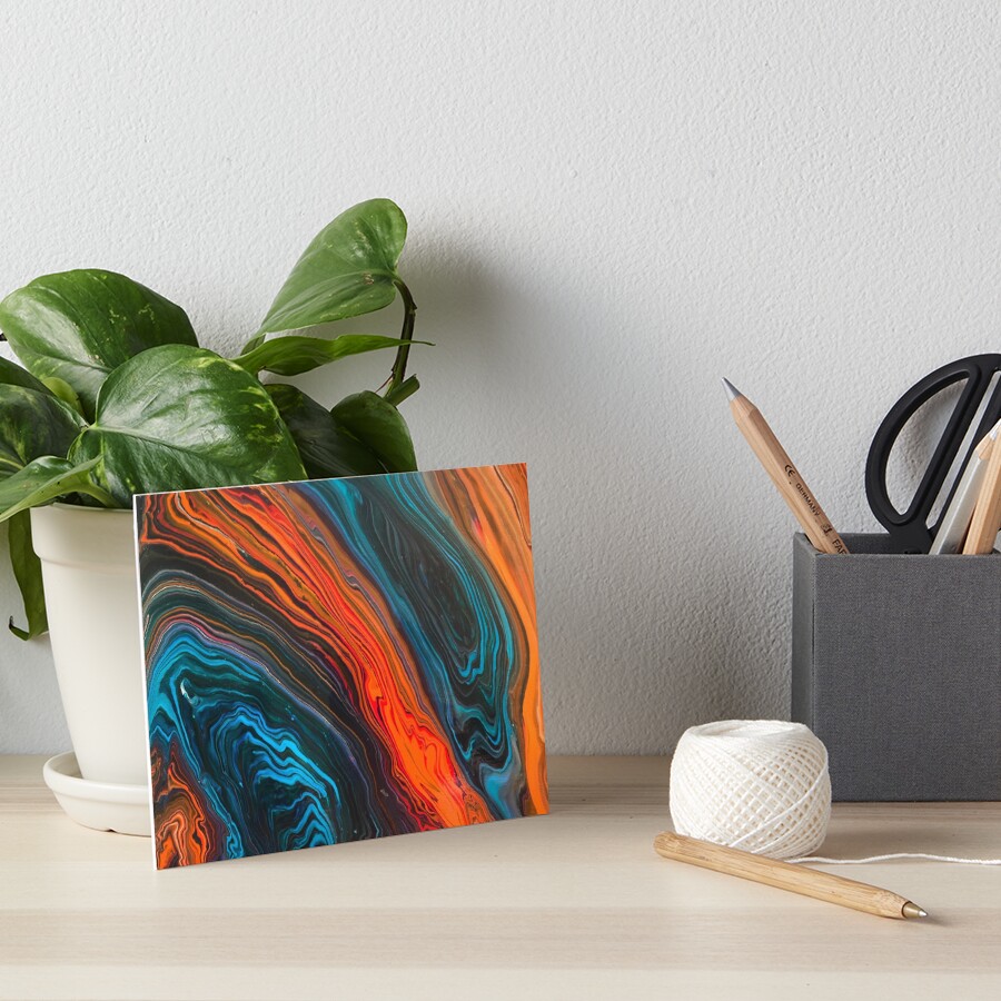 Item preview, Art Board Print designed and sold by StripedFly.