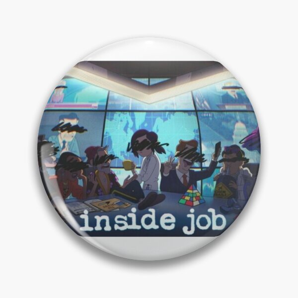Item preview, Inside Job Netflix Poster designed and sold by Todd The Alien.
