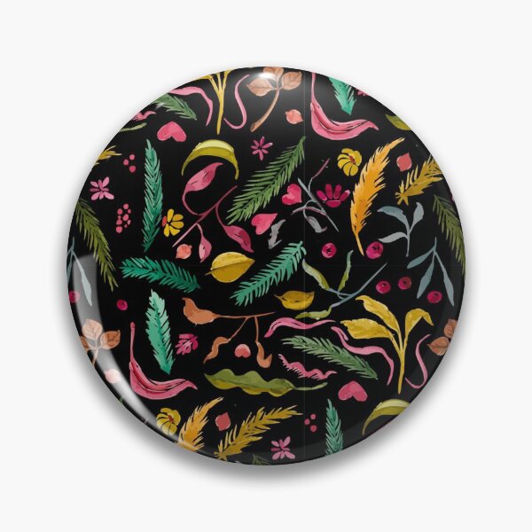 Item preview, tropical vibe leafy pattern designed and sold by DayMagicalArt.