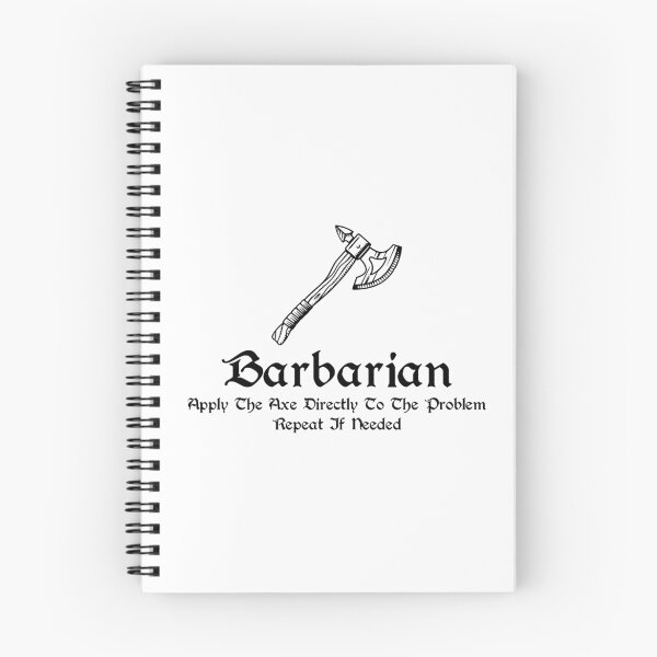 Item preview, DnD - Barbarian designed and sold by musthaveitsfun.