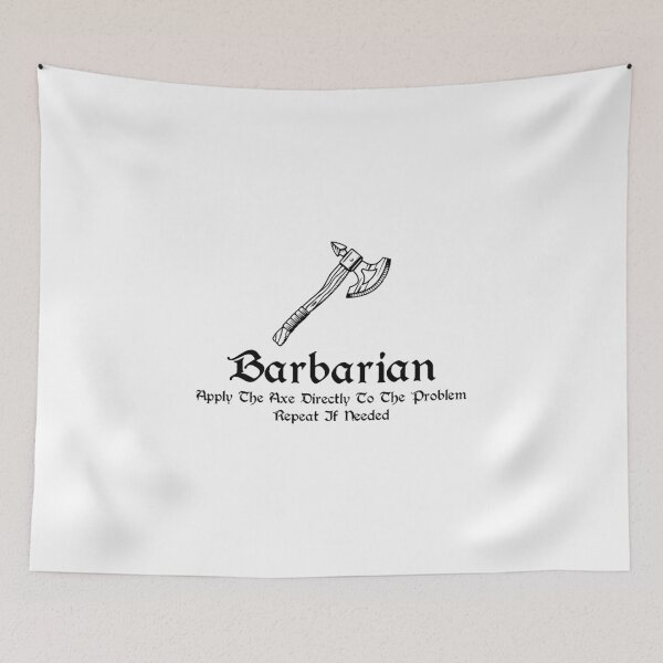 Item preview, DnD - Barbarian designed and sold by musthaveitsfun.