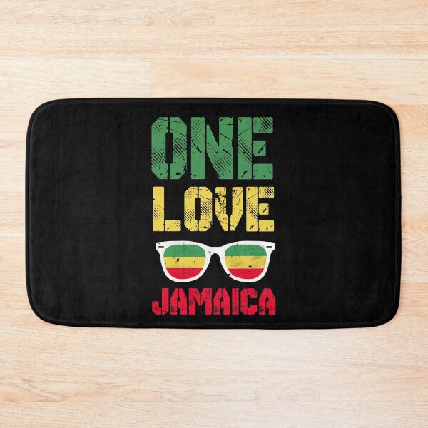 Item preview, Reggae Retro Rastafari Gift Rasta Quote One Love Jamaica designed and sold by JukeLox.