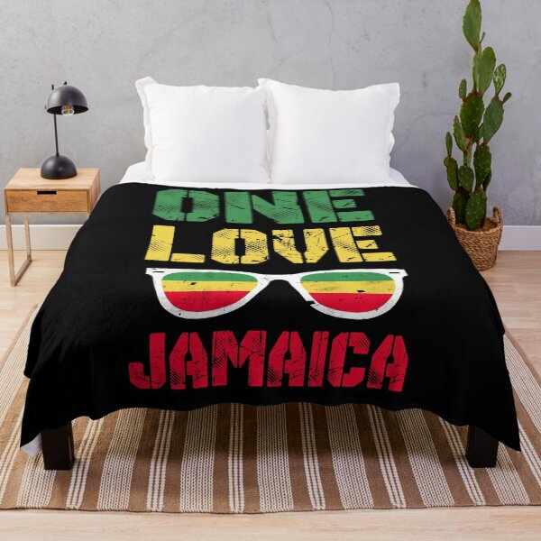 Item preview, Reggae Retro Rastafari Gift Rasta Quote One Love Jamaica designed and sold by JukeLox.