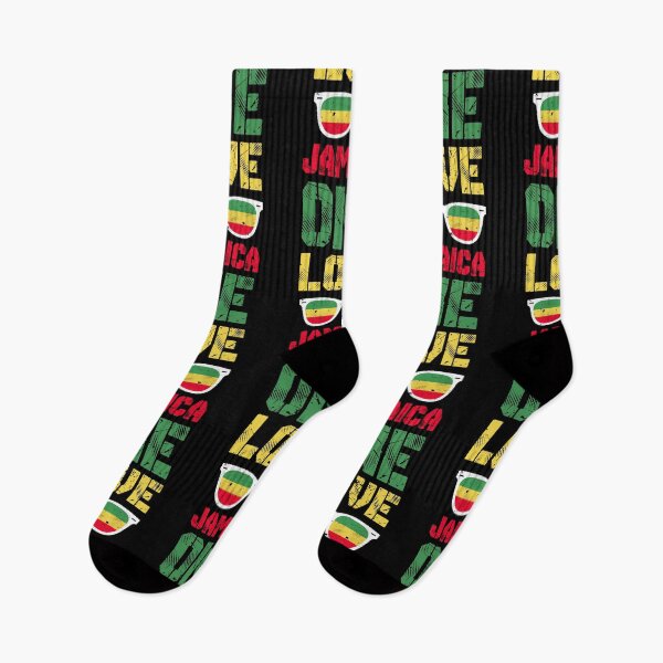 Item preview, Reggae Retro Rastafari Gift Rasta Quote One Love Jamaica designed and sold by JukeLox.