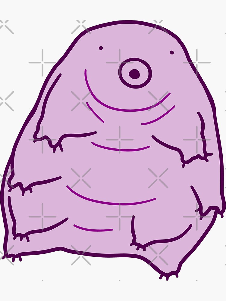 "Water Bear" Sticker for Sale by SaradaBoru Redbubble