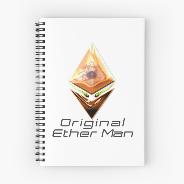 Item preview, Graphic T-Shirts Original Ether Man Copper Colored Head With Positronic Brain & Lime-green Eyes Black Text designed and sold by Spirit-World.