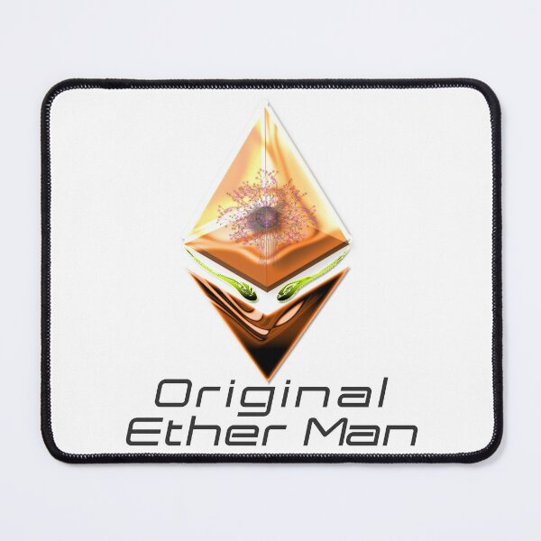 Item preview, Graphic T-Shirts Original Ether Man Copper Colored Head With Positronic Brain & Lime-green Eyes Black Text designed and sold by Spirit-World.