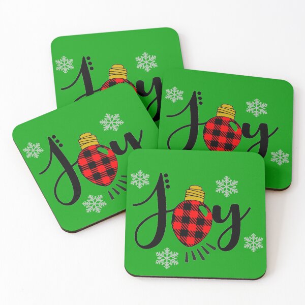 Item preview, Christmas Joy Plaid Bulb designed and sold by Sweet-A-Dsignz.