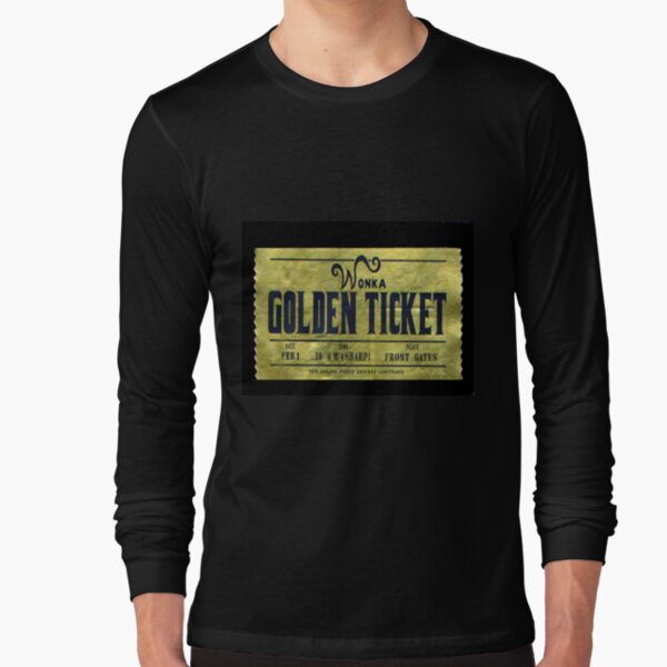 golden ticket t shirt