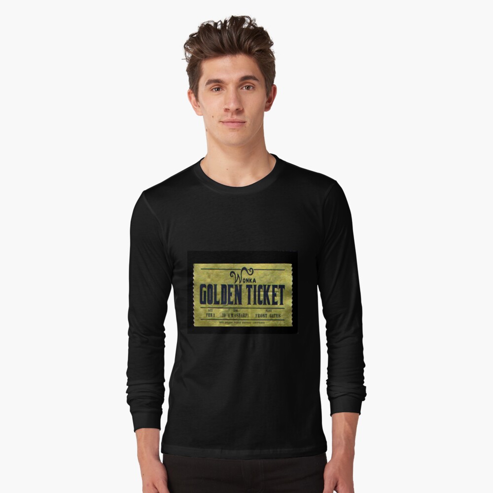 golden ticket t shirt