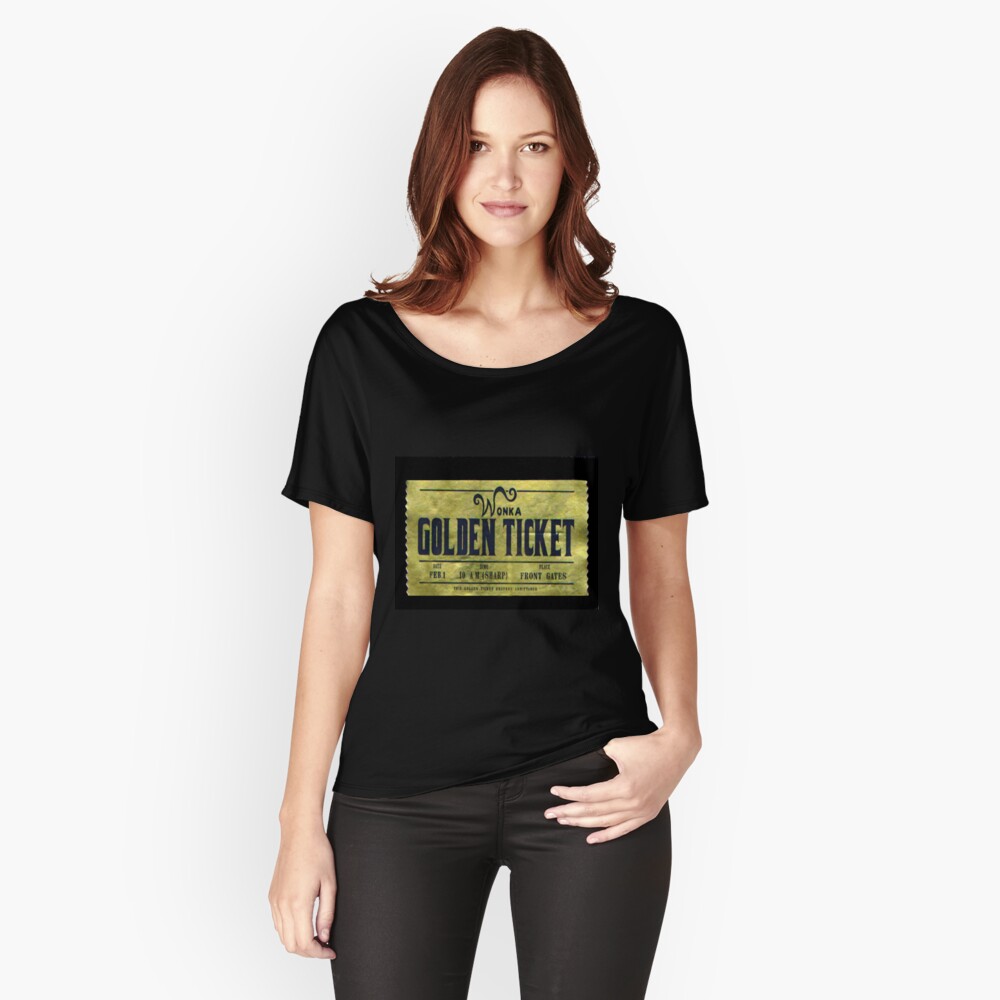 golden ticket t shirt